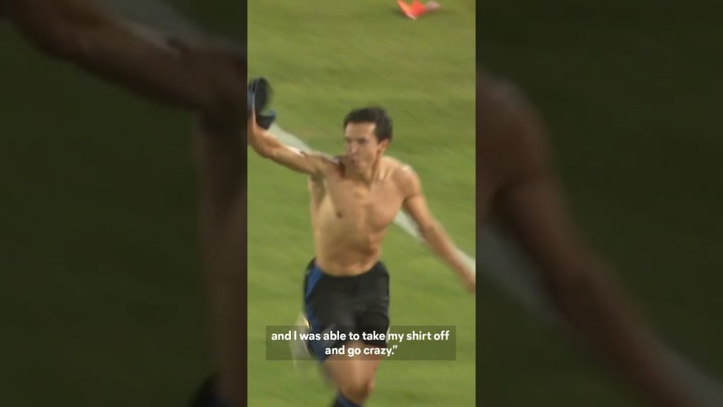 Shea Salinas Tells the Story of his Iconic Cali Clásico Goal Celebration #shorts