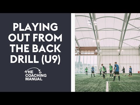 Playing Out From The Back Drill ⚽️