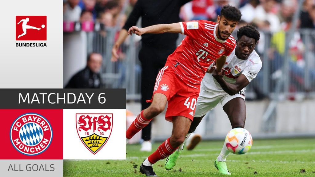 Late Equalizer for Stuttgart | Bayern  - VfB Stuttgart  | All Goals | Matchday 6 – Bundesliga 22/23