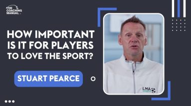 How important is it for players to love the sport? | Stuart Pearce ⚽️