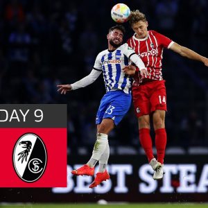 Thrilling Game in Berlin! | Hertha Berlin - SC Freiburg 2-2 | All Goals | MD 9 – Bundesliga 2022/23