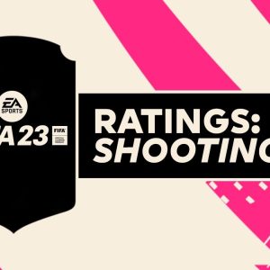 Best Premier League players at shooting in FIFA 23