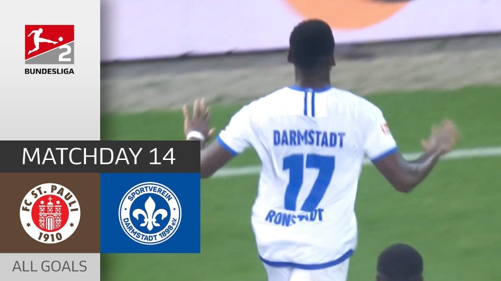 Contested draw | FC St. Pauli - Darmstadt 98 1-1 | All Goals | Matchday 14 –  Bundesliga 2 - 2022/23