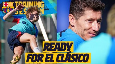 DE JONG, LEWANDOWSKI ON FORM BEFORE EL CLÁSICO 💪