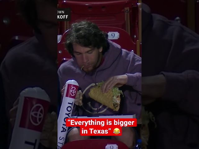 Everything is bigger in Texas 🤠 🌮 #shorts