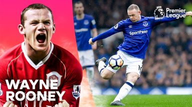 5 minutes of Wayne Rooney being a LEGEND!| Manchester United & Everton | Premier League