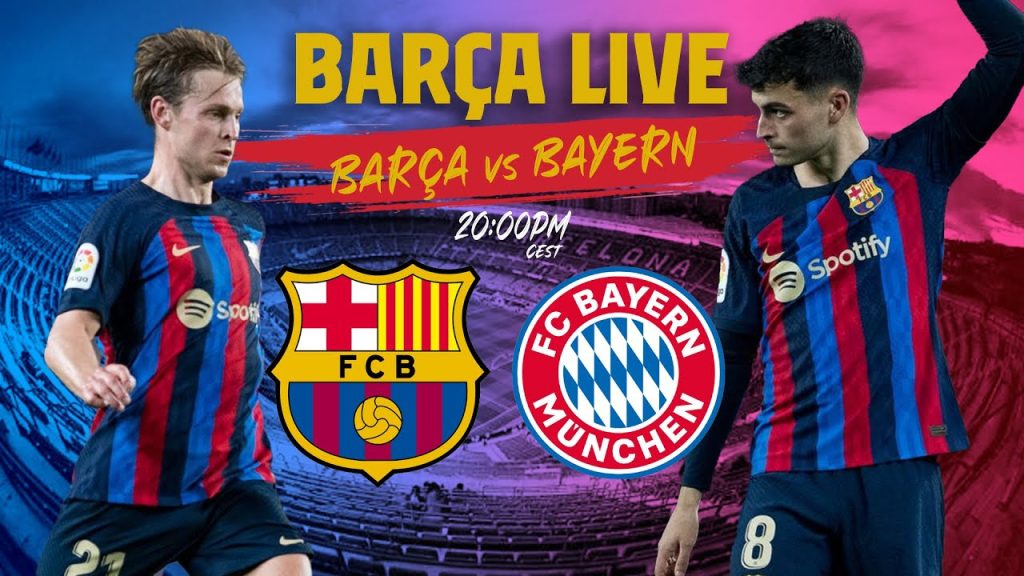 🔴  BARÇA LIVE: BARÇA - BAYERN | Warm up & Match Center ⚽