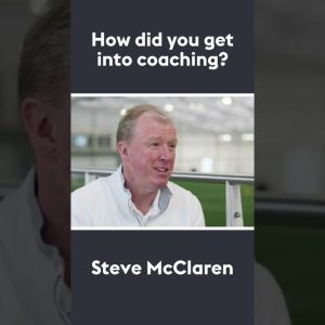 How did Steve McClaren get into coaching? #shorts
