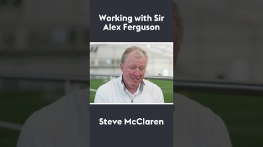 Steve McClaren on his time working with Sir Alex Ferguson ⚽️ #shorts