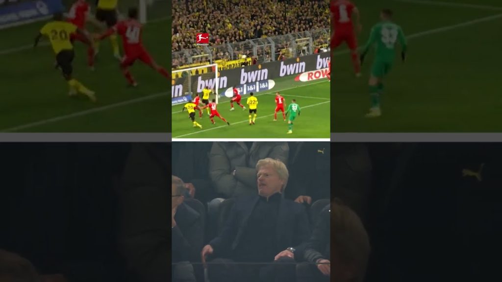 Oliver Kahn's Reaction on Last-Second BVB Goal!