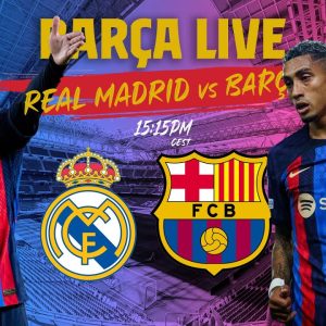 🔴  BARÇA LIVE: REAL MADRID - BARÇA | EL CLÁSICO I Warm up & Match Center ⚽