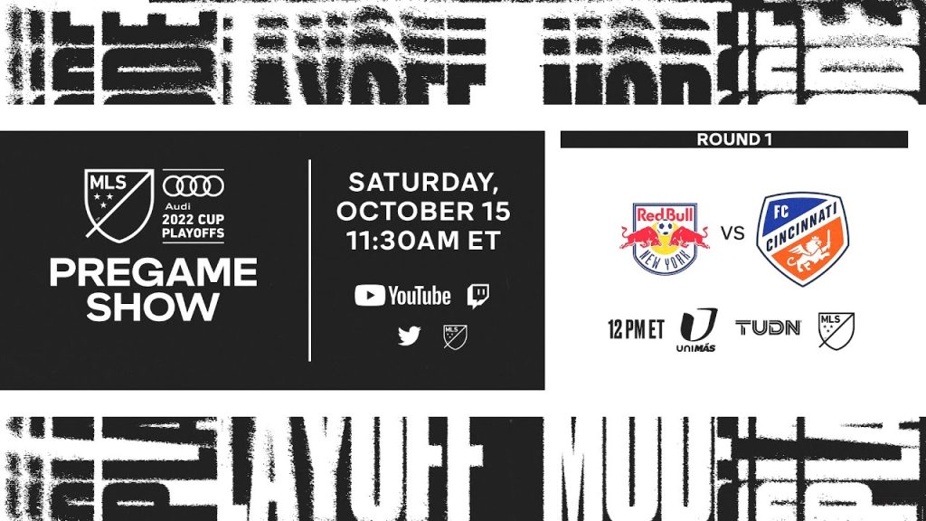 The playoffs are HERE! RBNY v FC Cincinnati Pregame Show