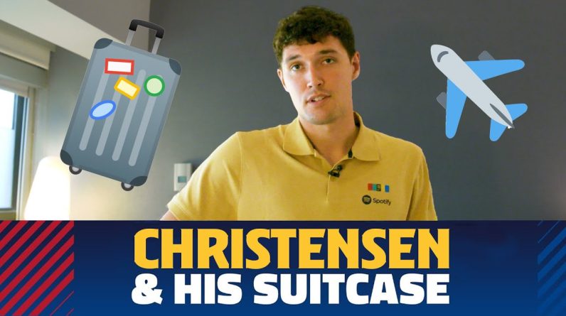 What's in CHRISTENSEN's bag? 🧳