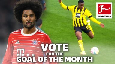 BEST GOALS in November • Gnabry, Moukoko or…? – Goal of the Month!