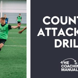 Counter Attacking Soccer Drill (13+) ⚽️