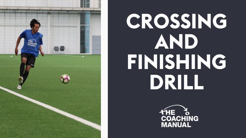 Crossing and Finishing Soccer Drill (13+) ⚽️
