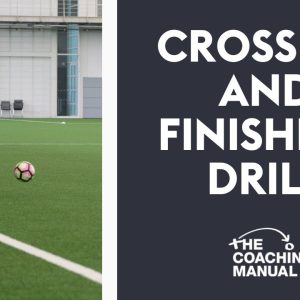 Crossing and Finishing Soccer Drill (13+) ⚽️