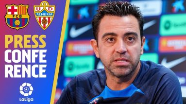 🔴 LIVESTREAM: XAVI PRESS CONFERENCE (BARÇA - ALMERIA)