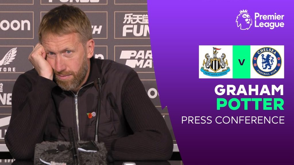 Graham Potter reacts to Newcastle 1-0 Chelsea | Premier League