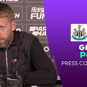 Graham Potter reacts to Newcastle 1-0 Chelsea | Premier League