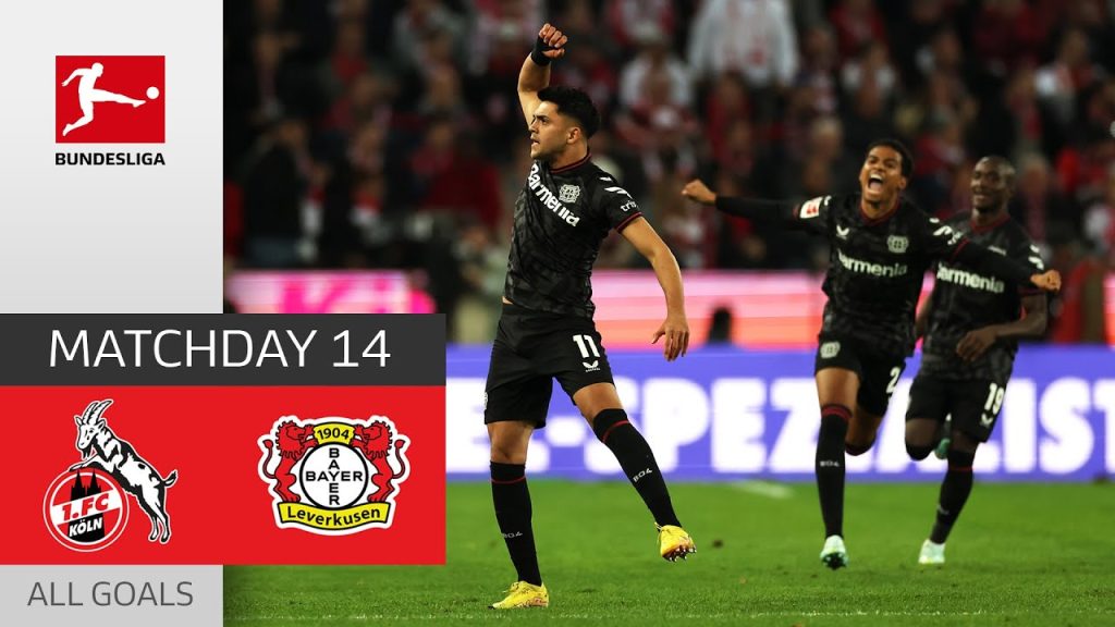 Spectacular goals in exciting derby! | 1. FC Köln - Bayer Leverkusen 1-2 | All Goals | Matchday 14