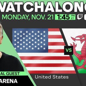 LIVE: USA v Wales Watchalong with Bruce Arena!