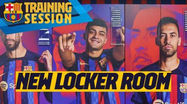 NEW-LOOK LOCKERS at Spotify Camp Nou 🔵🔴