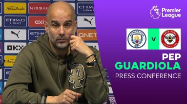 Pep Guardiola reacts to Man City’s Premier League defeat vs Brentford