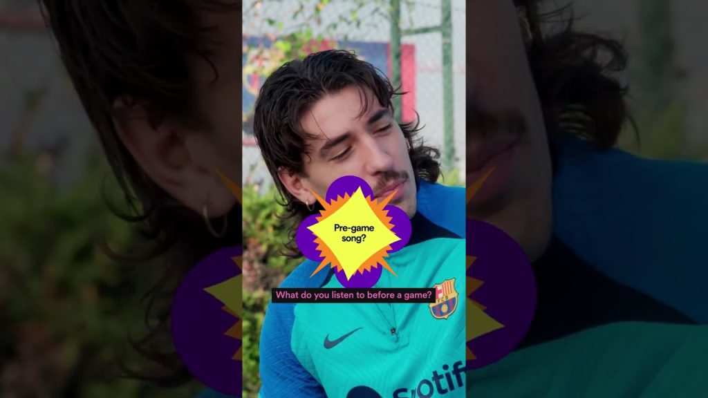 🎤 Dembélé's top artist? Bellerín's pre-game song? Find out their #SpotifyWrapped guesses 😲 #shorts