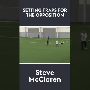 Setting traps for the opposition | Steve McClaren 🗣 #shorts