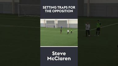 Setting traps for the opposition | Steve McClaren 🗣 #shorts