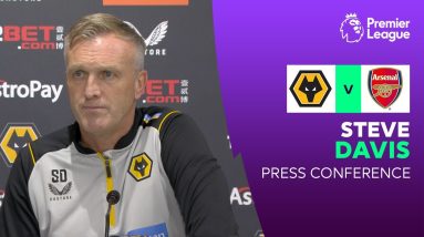 Steve Davis reacts to Wolves 0-2 Arsenal | Premier League