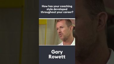 How has your coaching style developed throughout your career? | Gary Rowett 🗣 #shorts