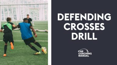 Defending Crosses Soccer Drill (13+) ⚽️