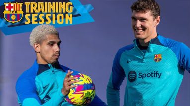 💪CHRISTENSEN & ARAUJO REJOIN TRAINING⚽