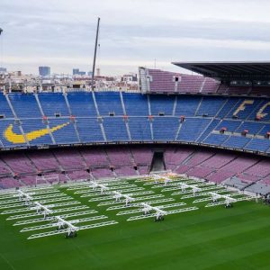 🔵🔴CONSTRUCTION WORK CONTINUES AT THE SPOTIFY CAMP NOU