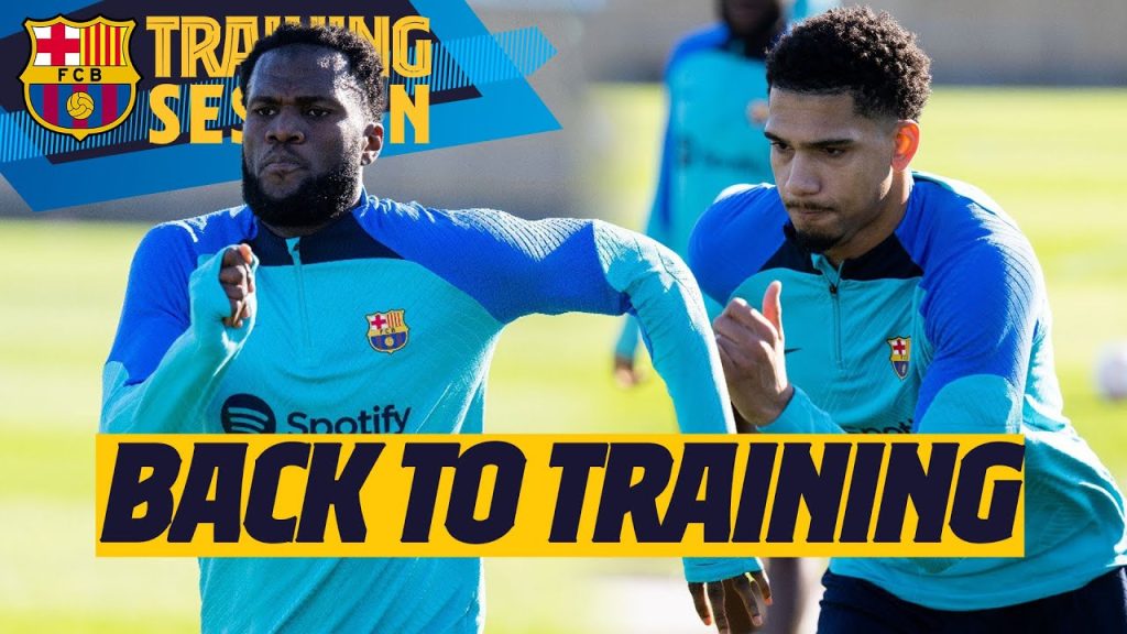 FIRST TEAM RETURNS TO TRAINING 🔵🔴