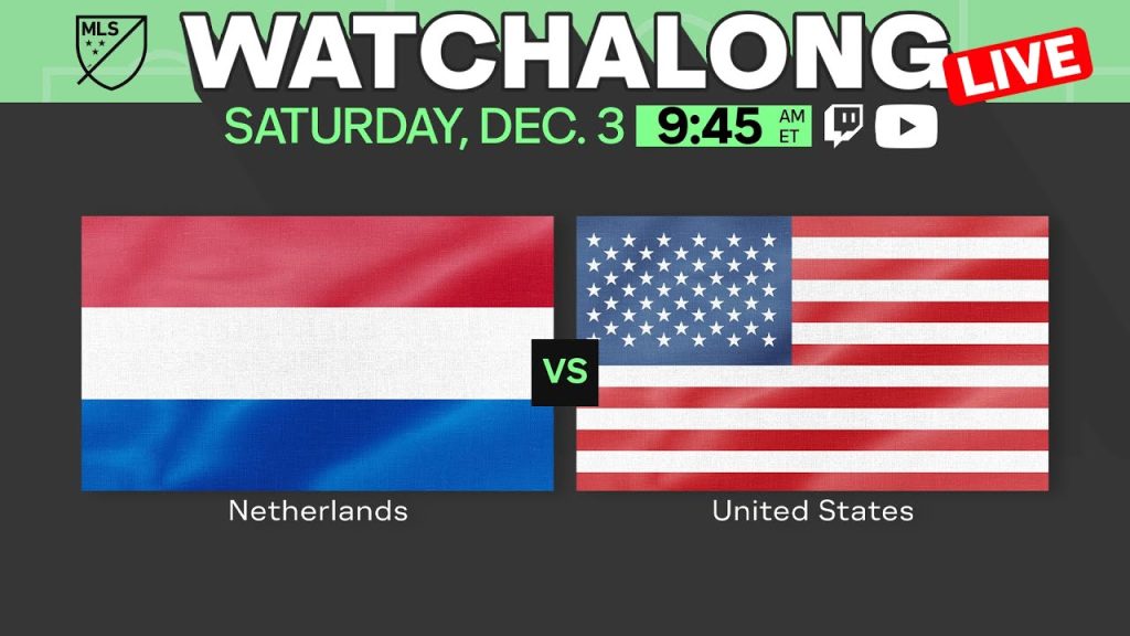 LIVE: Netherlands vs USA watchalong show with Bruce Arena & Pa-Modou Kah!