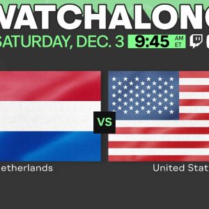 LIVE: Netherlands vs USA watchalong show with Bruce Arena & Pa-Modou Kah!
