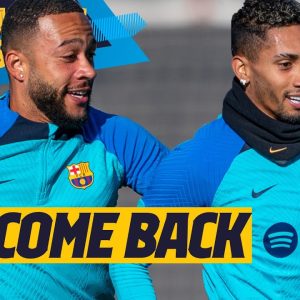 MEMPHIS AND RAPHINHA ARE BACK 💪⚽