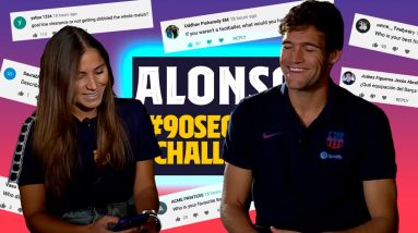 PLAYER THAT SURPRISED YOU THE MOST? | MARCOS ALONSO #90SECONDSCHALLENGE