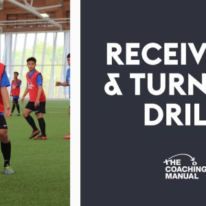 Receiving & Turning Soccer Drill (11-12) ⚽️
