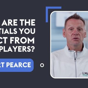 What are the essentials you expect from your players? | STUART PEARCE 🗣