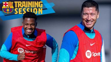 LEWY, ANSU,  ERIC AND BALDE RETURNS TO TRAINING: HUGS, GYM AND INTENSE WORKOUT 🏋🏽