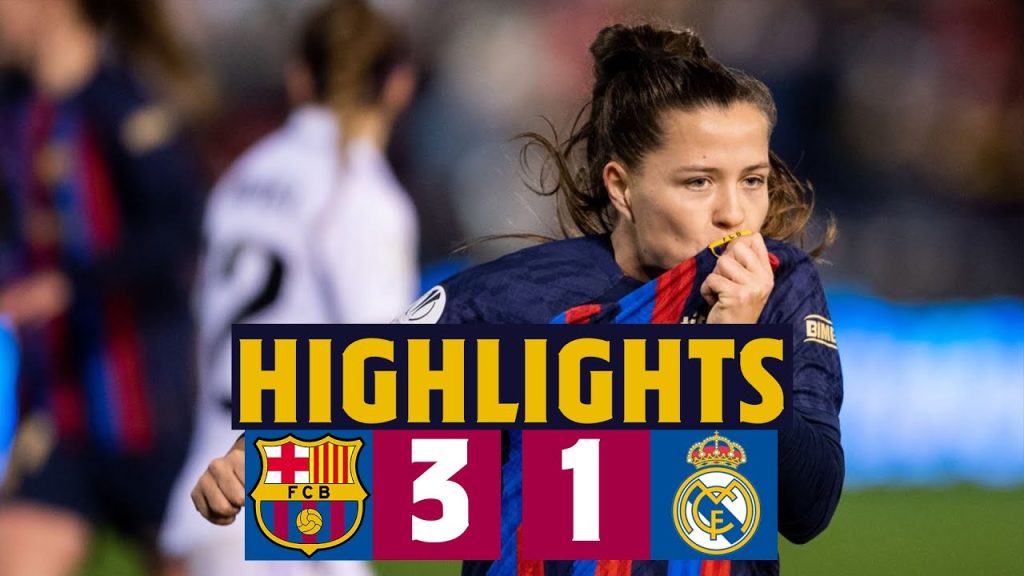 BARÇA 3 - 1 REAL MADRID I Spanish Super Cup 🔥⚽
