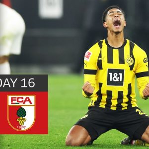 SEVEN-Goal Spectacle! | Borussia Dortmund - FC Augsburg 4-3 | All Goals | Matchday 16 – Bundesliga