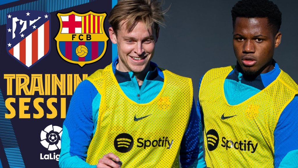 ✨ TRAINING VIBES AHEAD OF ATLÉTICO MADRID - BARÇA