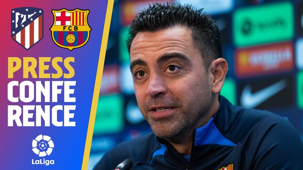 🔴 LIVESTREAM: XAVI PRESS CONFERENCE (ATLÉTICO MADRID - BARÇA)