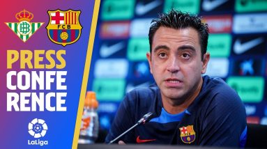 🔴 LIVESTREAM: XAVI PRESS CONFERENCE (BETIS - BARÇA)