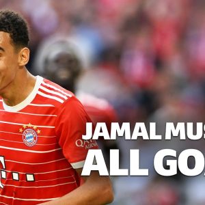 Jamal Musiala - All Bundesliga Goals in 2022/23 so far